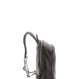 Zaino unisex in vera pelle 100% cotone 4428-NERO Alessia Firenze