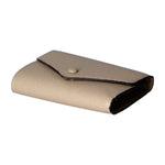 Marilena 61937 2-FANGO TAUPE Portafoglio donna in vera pelle Gave Lux