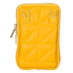 Anastasia Borsa a spalla da donna Vera pelle 05304-S04 GIALLO Gave Lux