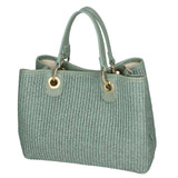Borsa a mano da donna Paglia & Pelle MYB-05167-SS-331+D96 MENTA My Best Bag