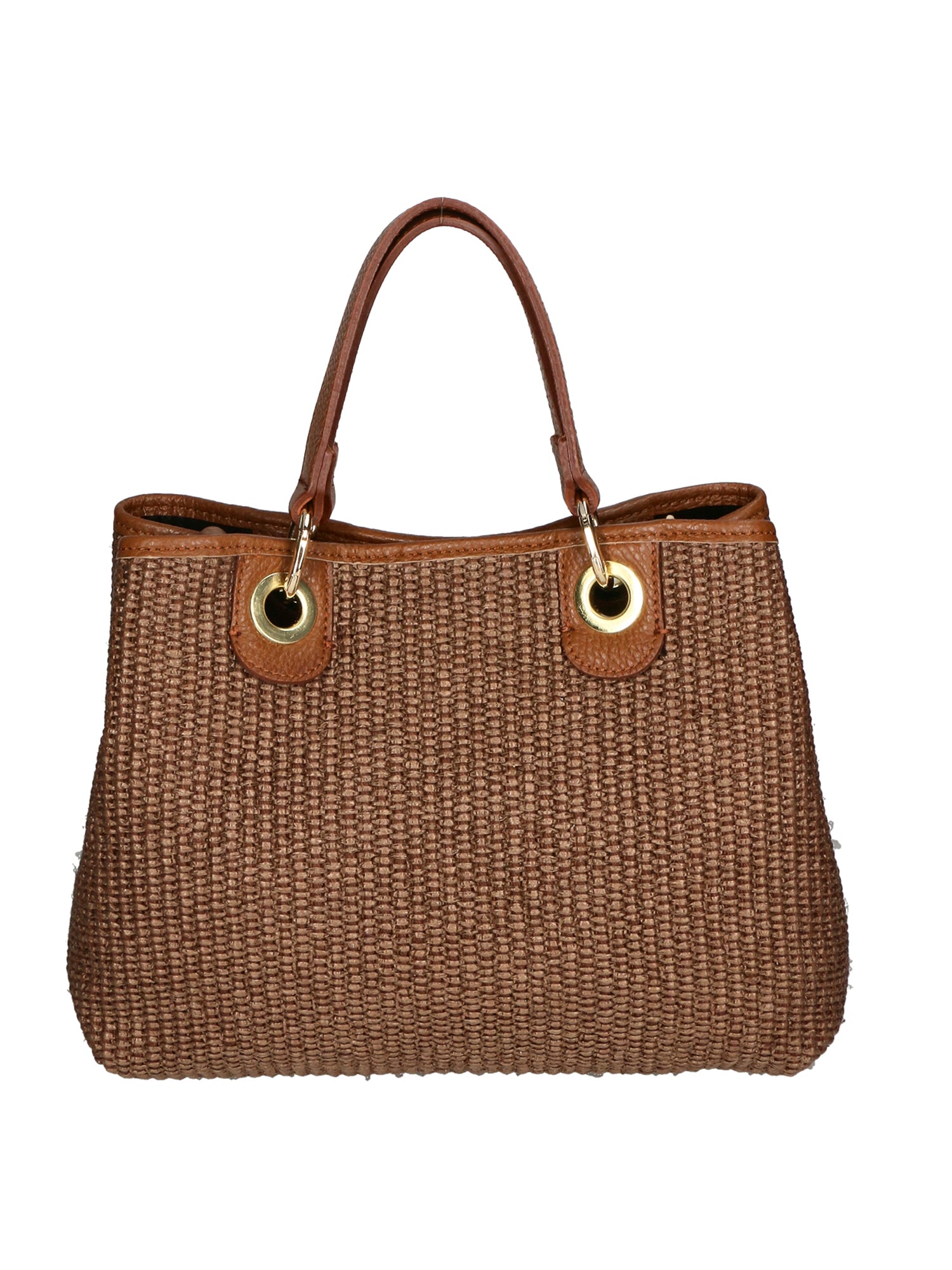 Borsa a mano da donna Paglia & Pelle MYB-05167-SS-25+D19 CUOIO SCURO My Best Bag