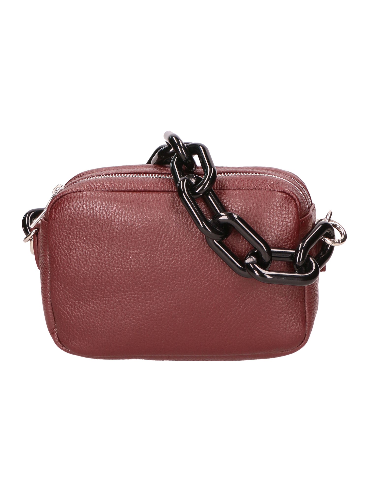 Barbara Borsa a spalla da donna Vera pelle 05706-D34 BORDO BORDEAUX Gave Lux