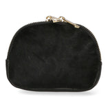 Rachele Pochette donna vera pelle Zip 02535-NERO Gave Lux