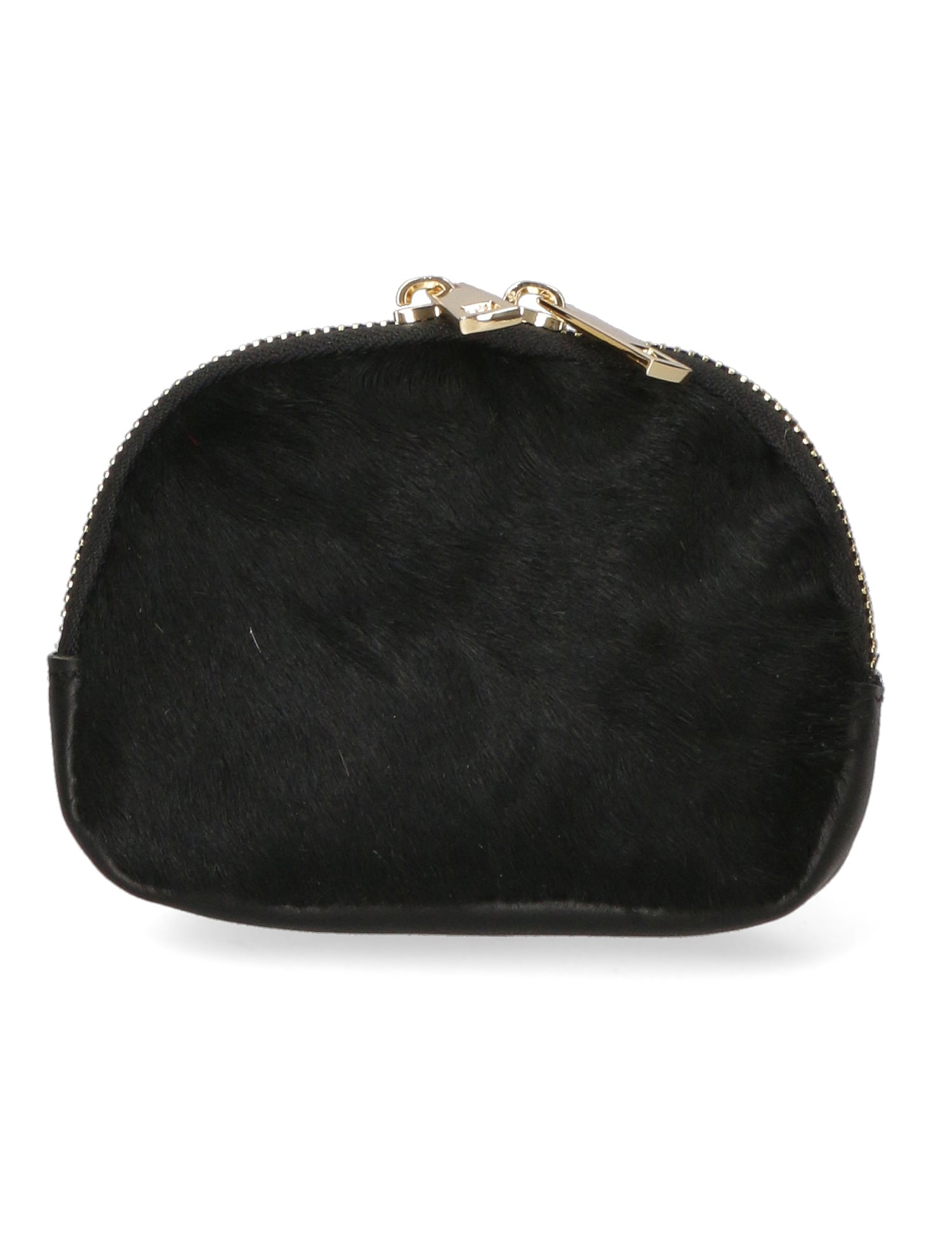 Rachele Pochette donna vera pelle Zip 02535-NERO Gave Lux
