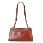 Edera Chic Borsa a spalla da donna Vera pelle 9120-MARRONE BROWN Gave Lux