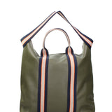 Borsa a mano convertibile in zaino da donna In Vera pelle Made in Italy 43x38x12 cm