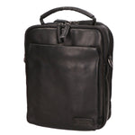 Borsa a mano unisex in vera pelle 100% Made in Italy SN5861647-BLACK Santini Firenze