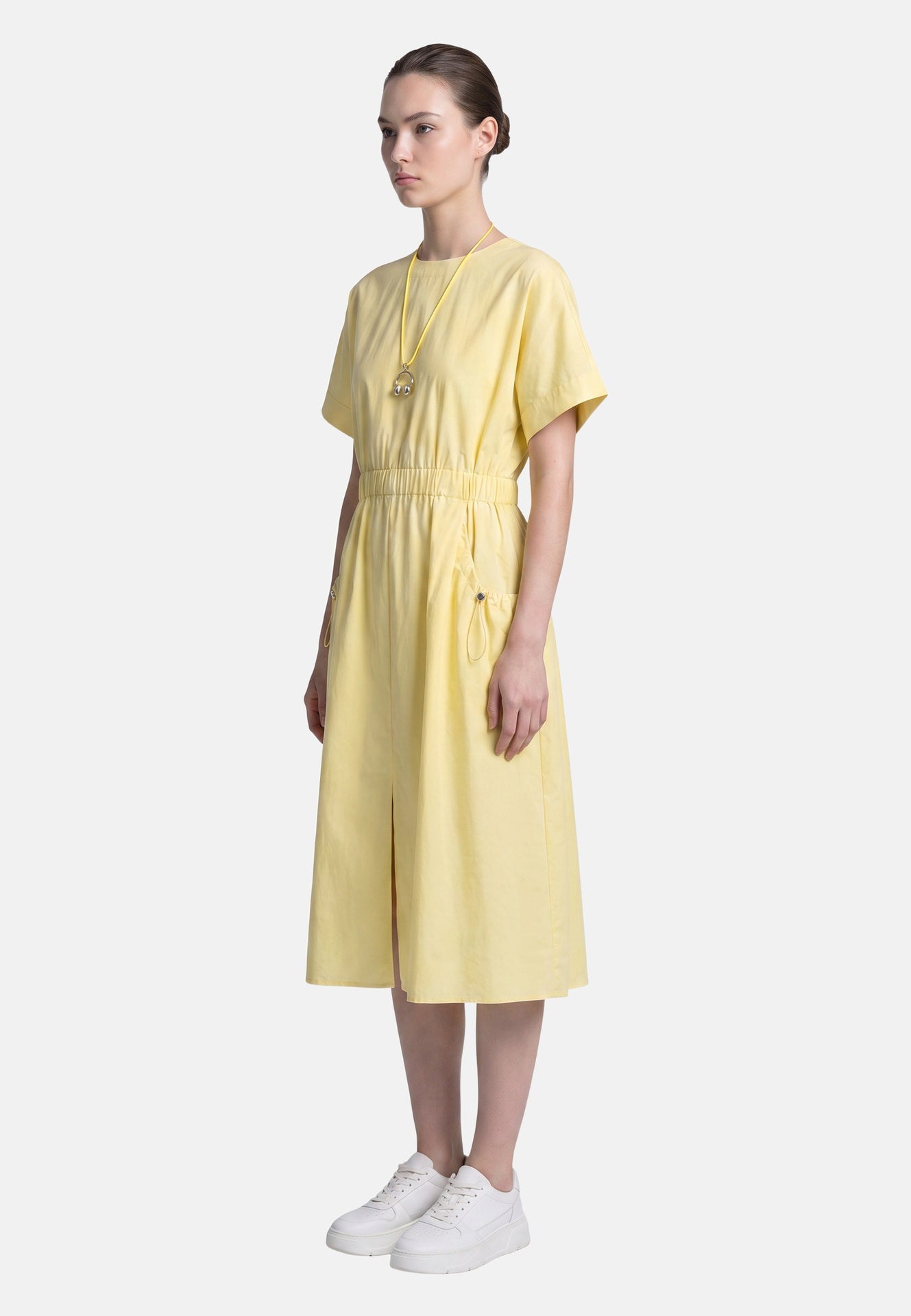 Vestito in Cotone Giallo