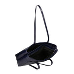 Flora Borsa a spalla da donna Vera pelle 9118-BLU Gave Lux