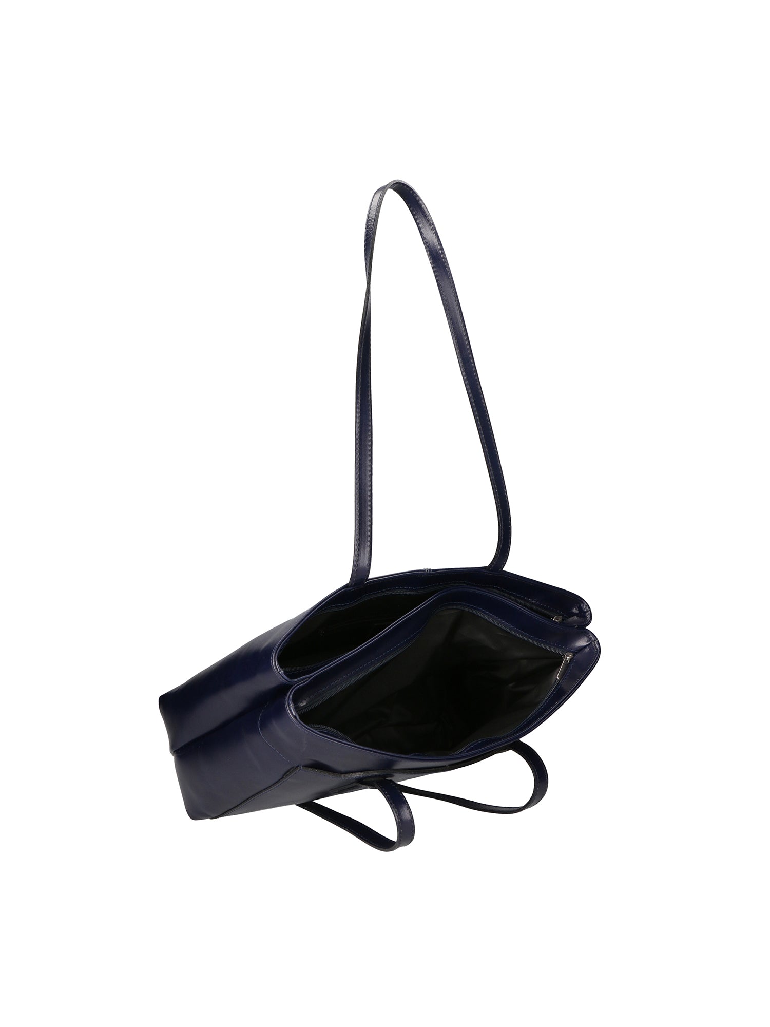 Flora Borsa a spalla da donna Vera pelle 9118-BLU Gave Lux