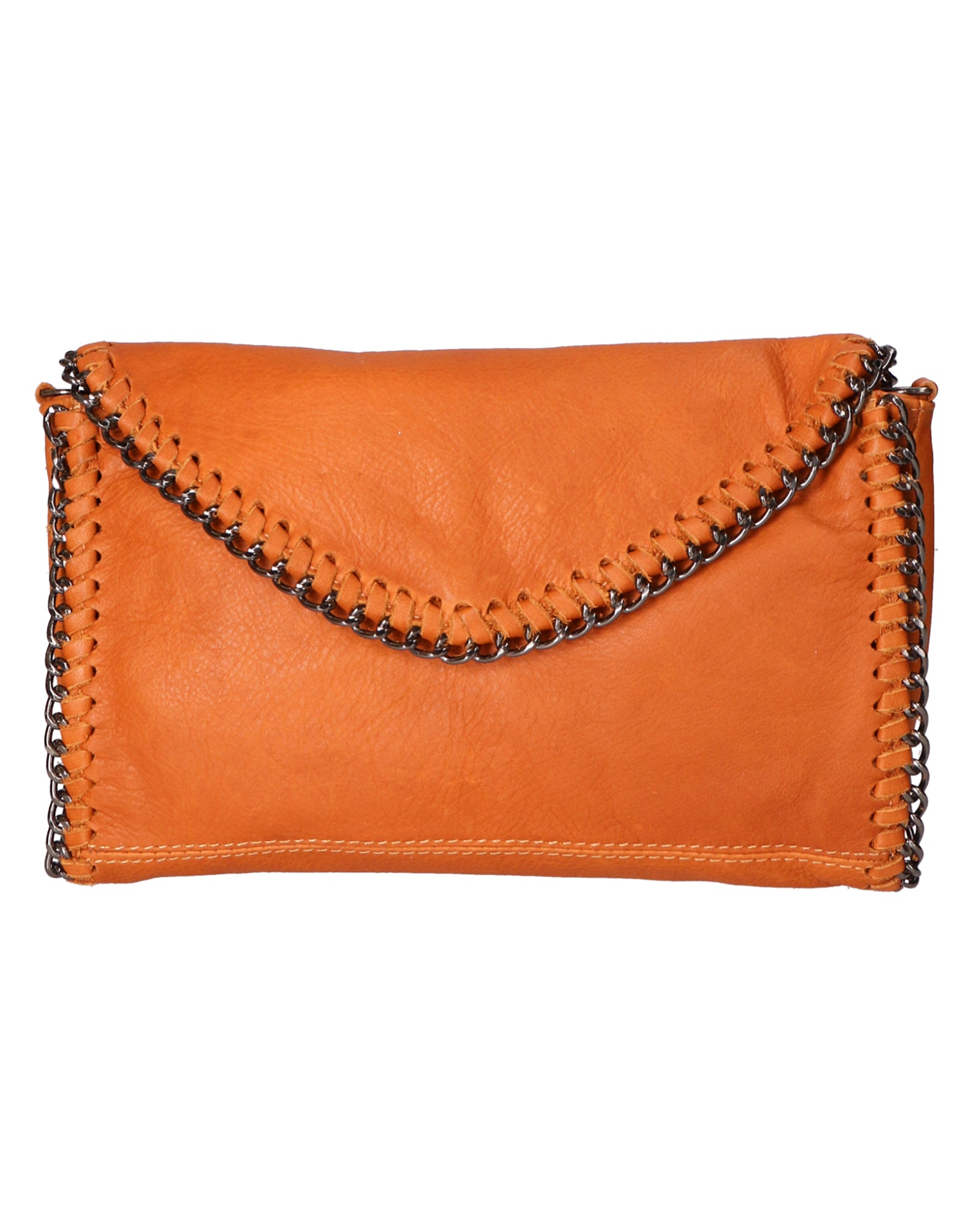 Liora 1330-CUOIO Pochette donna vera pelle Gave Lux