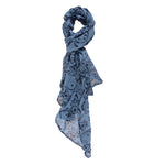 Artigianale L1004-BLU Cotone e Seta Gave Lux