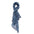 Artigianale L1004-BLU Cotone e Seta Gave Lux