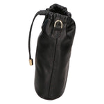 Angela Borsa a sacca da donna Vera pelle 05412-NERO BLACK Gave Lux