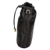 Angela Borsa a sacca da donna Vera pelle 05412-NERO BLACK Gave Lux