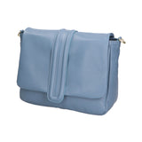 Wanda Borsa a tracolla da donna Vera pelle 06497-S41 CELESTE SCURO Gave Lux