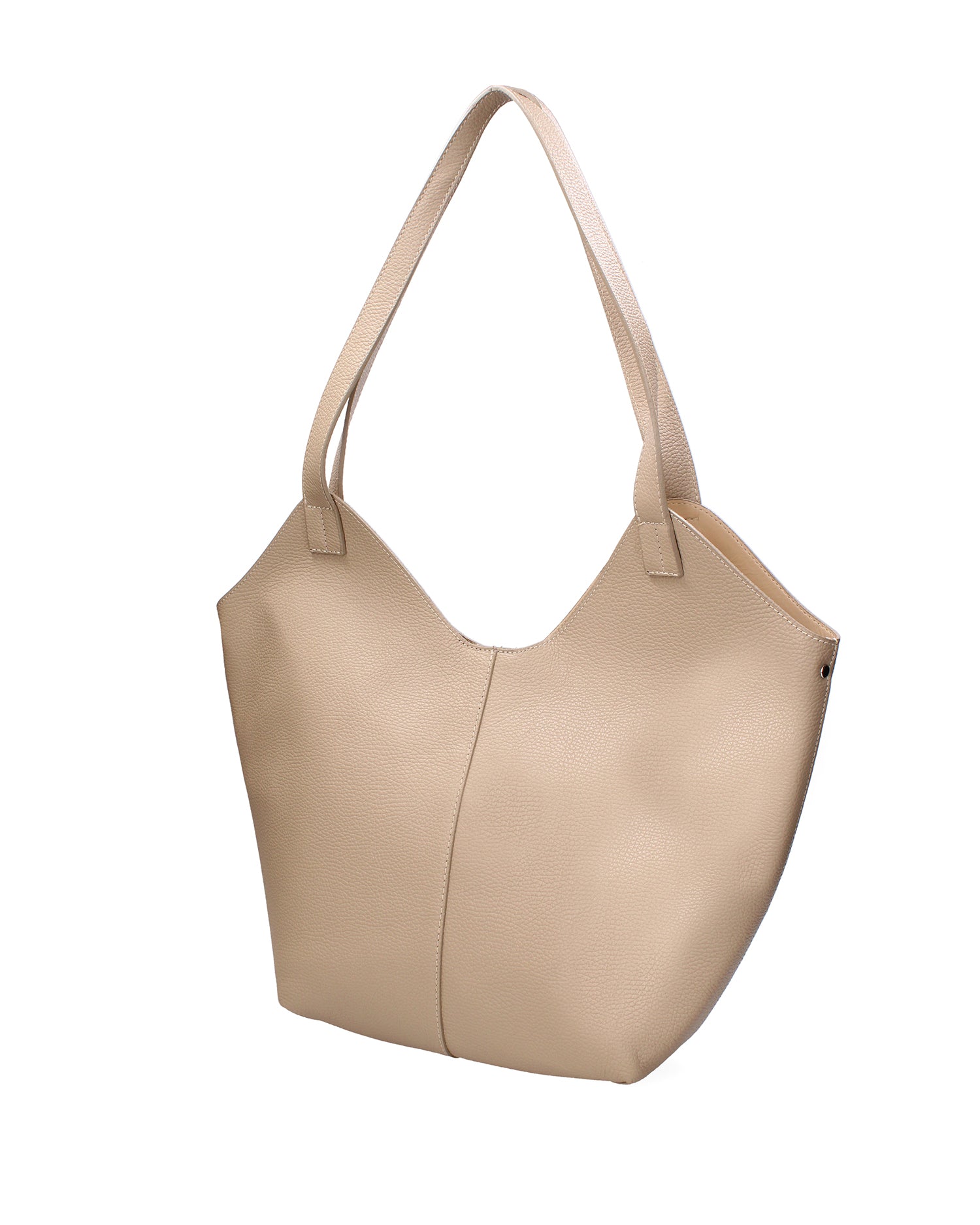 Borsa a mano da donna Vera pelle 07231-D05 CAPPUCCINO Roberta Rossi