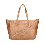Lorella Borsa a spalla da donna Vera pelle croco 06499-041 MARRONE Gave Lux