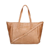 Lorella Borsa a spalla da donna Vera pelle croco 06499-041 MARRONE Gave Lux