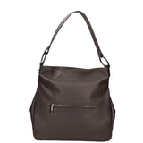 Bea Borsa a spalla da donna 100% pelle 05710-D23 T.MORO DARK BROWN Gave Lux