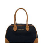 Borsa a Spalla in Pvc Nero