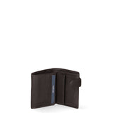 Portafoglio uomo in vera pelle Casual EC7641-82-T.MORO EC Contemporaly COVERI