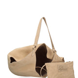 Women's Shoulder Bag In Genuine Leather Made in Italy 27x38x21.5 cm