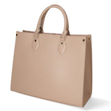 Borsa a mano da donna 100% pelle MYB-8028-FW-PL68 NUDE My Best Bag