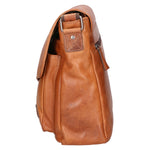 Borsa a mano unisex vera pelle Made in Italy SN5861947-TAN Santini Firenze