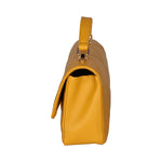 Vita Borsa a spalla da donna Vera pelle 06879-S36 SENAPE Gave Lux