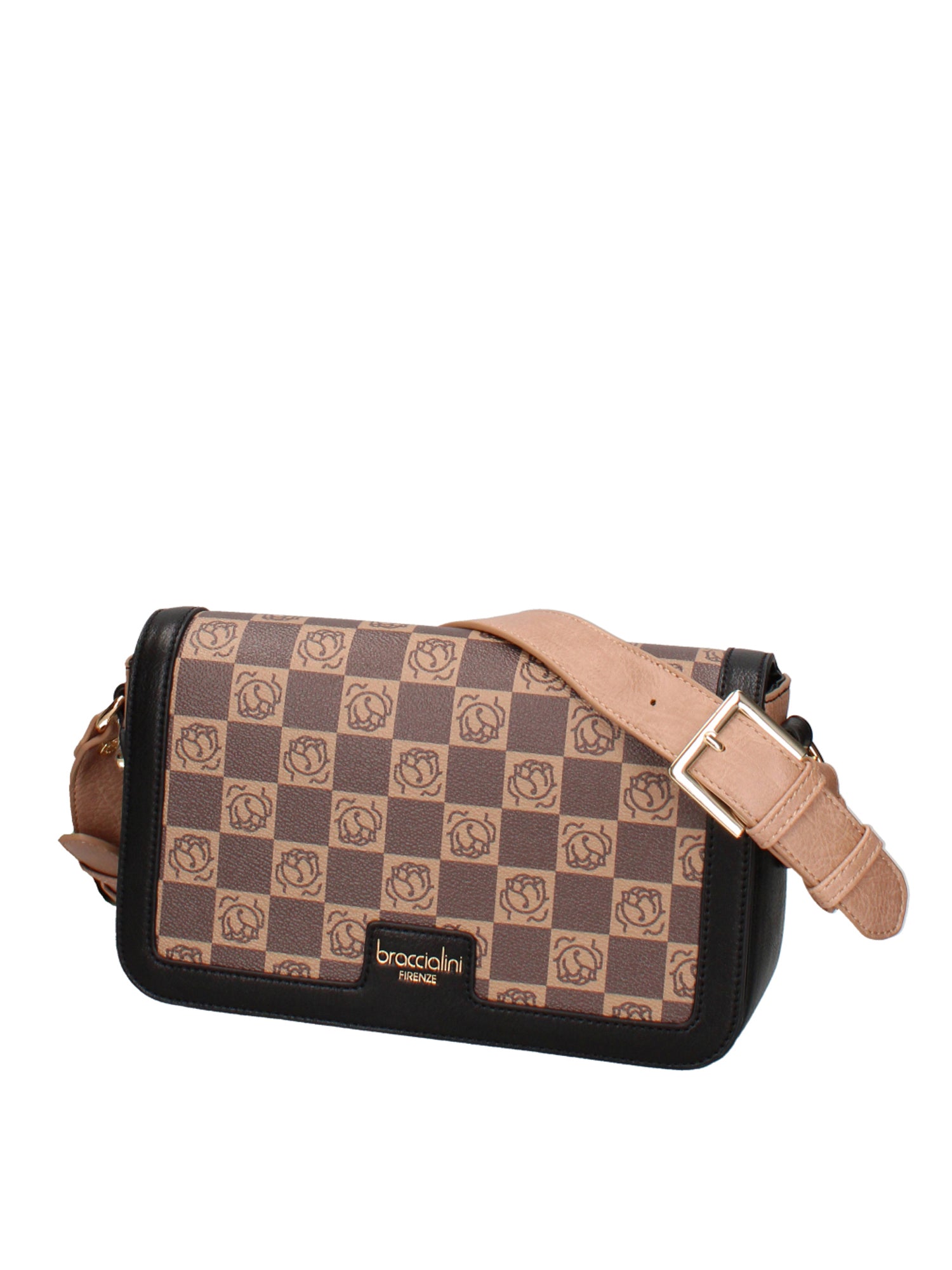 borsa a tracolla da donna Braccialini - handbag | secretrend | GLX22B1617323FBG-MARRONE - Secretrend