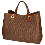 Borsa a mano da donna Paglia & Pelle MYB-05168-SS-25+D19 CUOIO SCURO My Best Bag