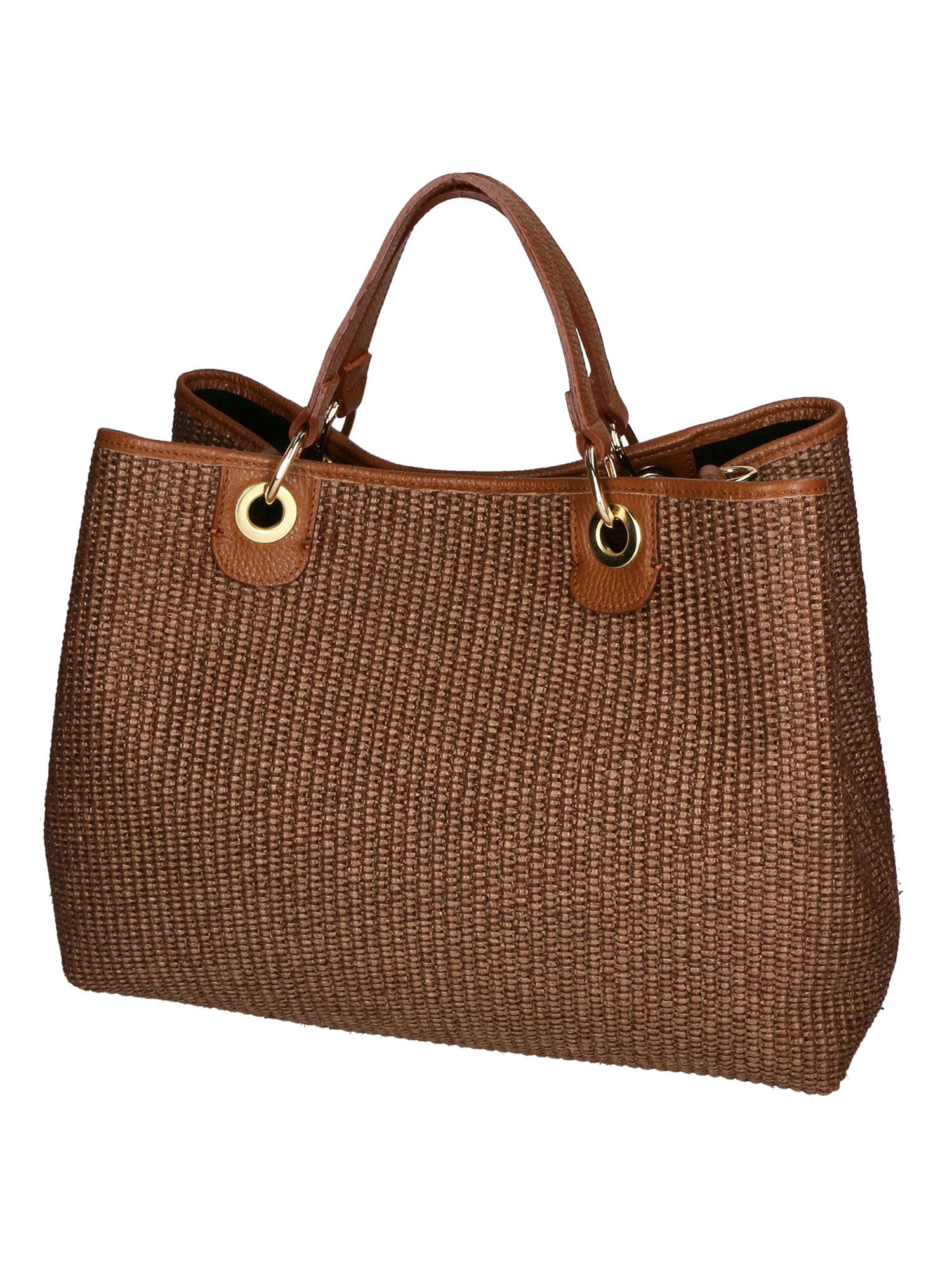 Borsa a mano da donna Paglia & Pelle MYB-05168-SS-25+D19 CUOIO SCURO My Best Bag