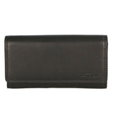Portafoglio da uomo in vera pelle RFID HILB-V-102-NERO Hill Burry