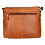 Borsa a tracolla da uomo Vera pelle RFID HILB-3075-CUOIO Hill Burry