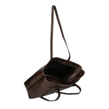 Flora Borsa a spalla da donna Vera pelle 9118-TMORO Gave Lux