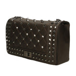 Erevan Borsa a tracolla donna Vera pelle 6589-T.MORO DARK BROWN Gave Lux