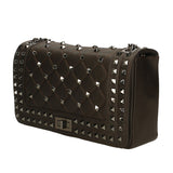 Erevan Borsa a tracolla donna Vera pelle 6589-T.MORO DARK BROWN Gave Lux