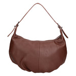 Licia Borsa a spalla da donna Vera pelle 06512-CIOCCOLATO Gave Lux
