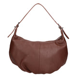 Licia Borsa a spalla da donna Vera pelle 06512-CIOCCOLATO Gave Lux