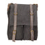 Milena Borsa a tracolla unisex Canvas e vera pelle ZG3009-NERO BLACK Gave Lux