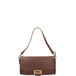 Wally Borsa a spalla da donna Vera pelle 06869-D223 cioccolato Gave Lux