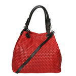 Araminta Borsa Shopper da donna Vera Pelle 80047-023 ROSSO Gave Lux