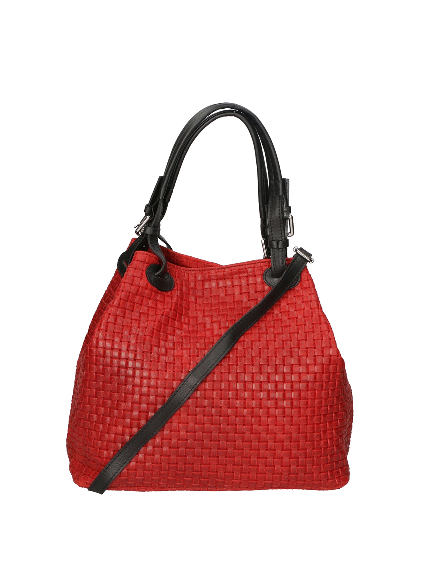 Araminta Borsa Shopper da donna Vera Pelle 80047-023 ROSSO Gave Lux