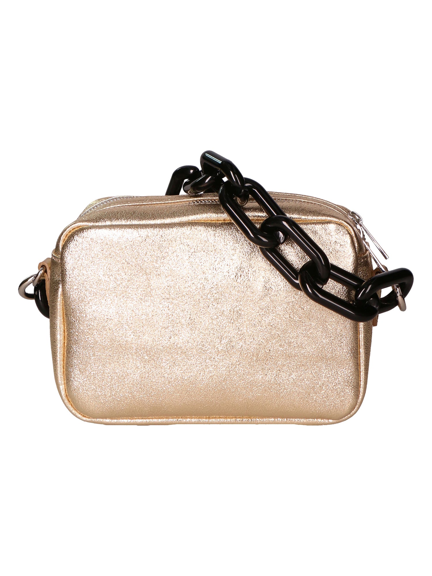 Barbara Borsa a spalla da donna Vera pelle 05706-L003 ORO Gave Lux