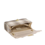 Alessia Borsa a spalla da donna Vera pelle 05010-05 TAUPE CHIARO Gave Lux