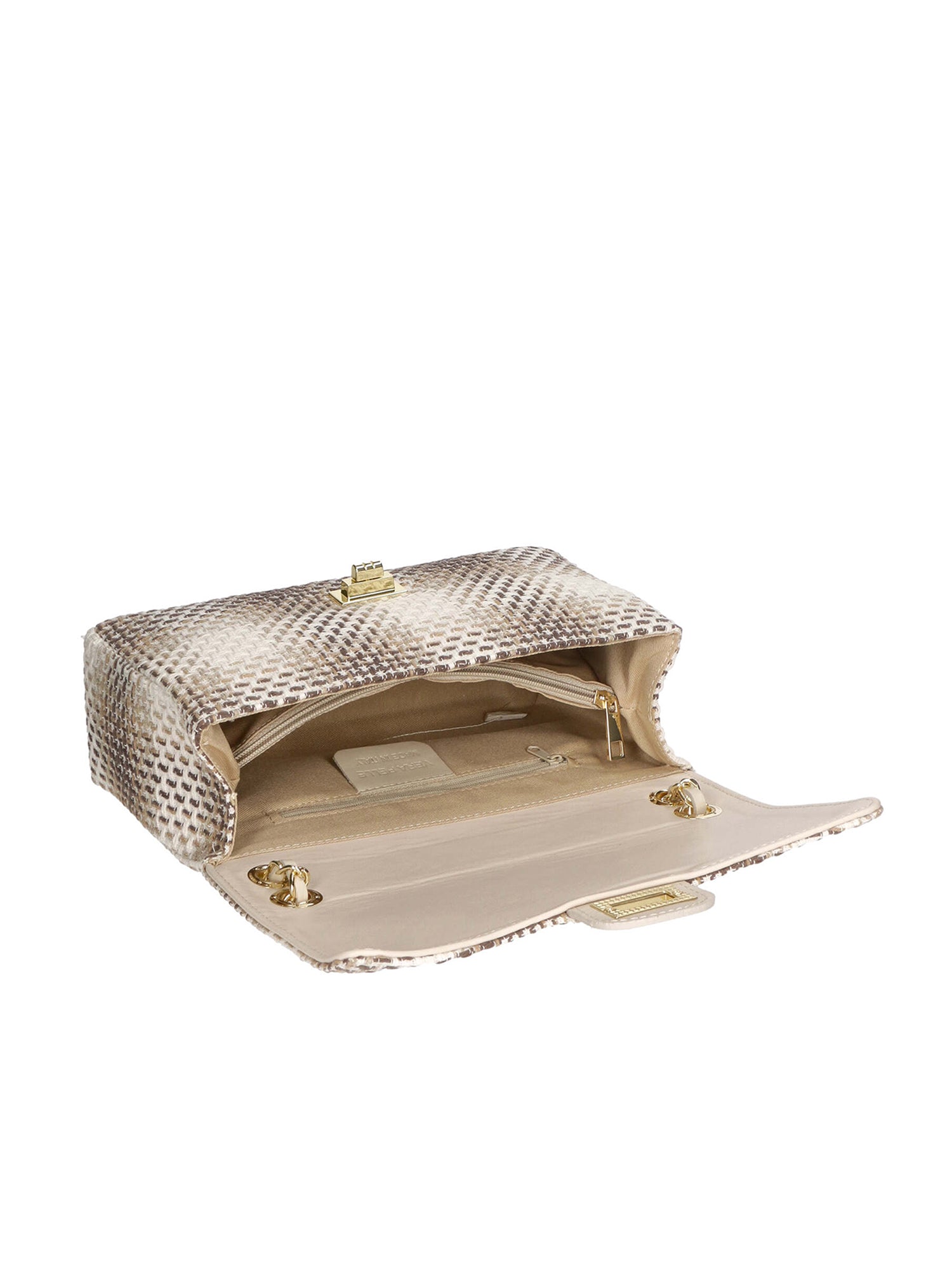 Alessia Borsa a spalla da donna Vera pelle 05010-05 TAUPE CHIARO Gave Lux