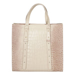 Borsa a mano da donna Vera pelle effetto coccodrillo MYB-8005-FW-SAFARI My Best Bag