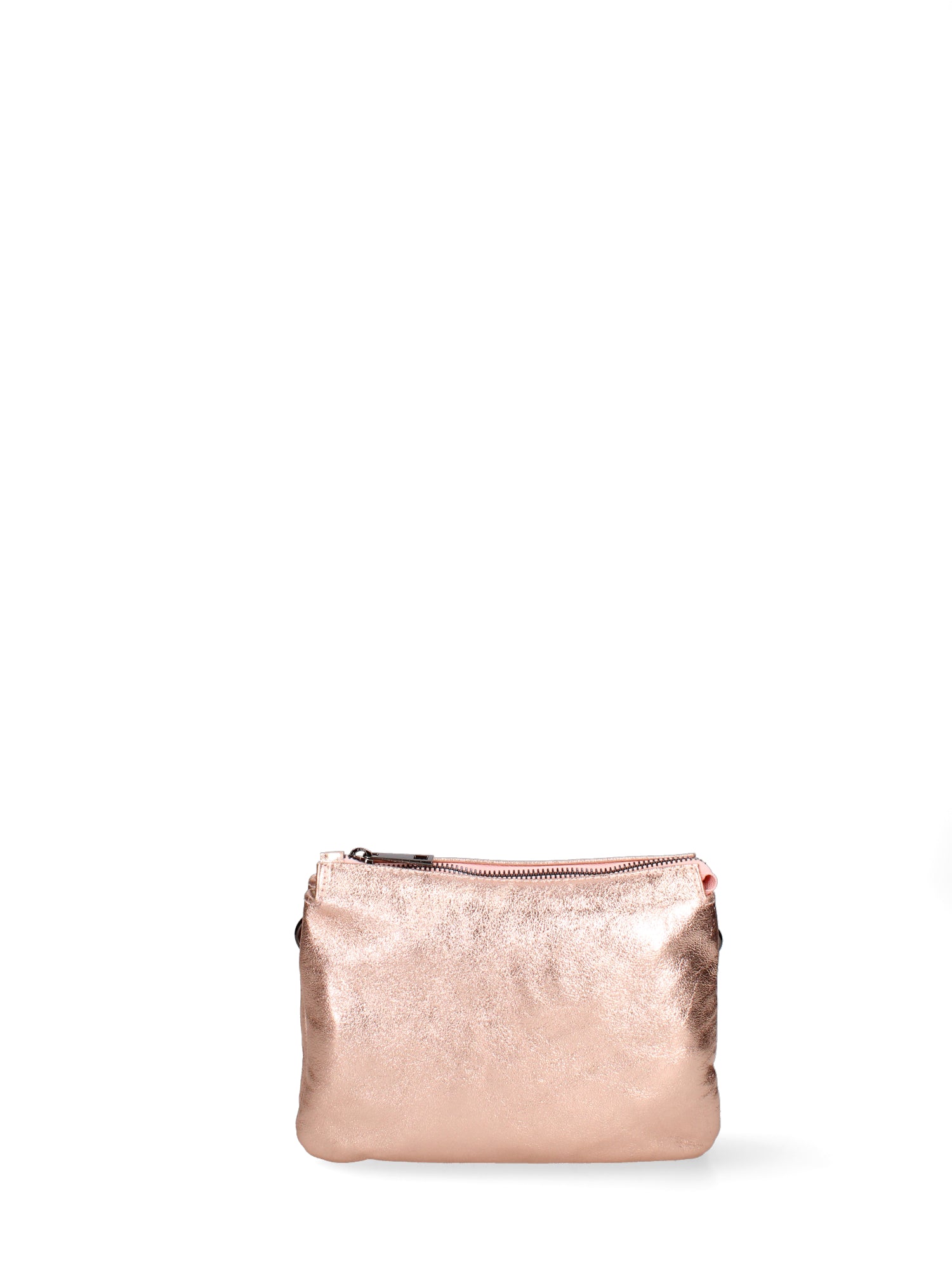 Nimue Borsa a tracolla da donna Vera pelle 1502-1-ROSA LAMINATO Gave Lux
