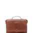 Borsa a mano unisex in vera pelle Made in Italy 4576-MARRONE Alessia Firenze